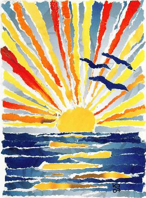 Solnedgang